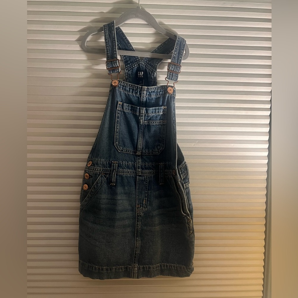 GAP Kids Blue Denim Overall Jumper